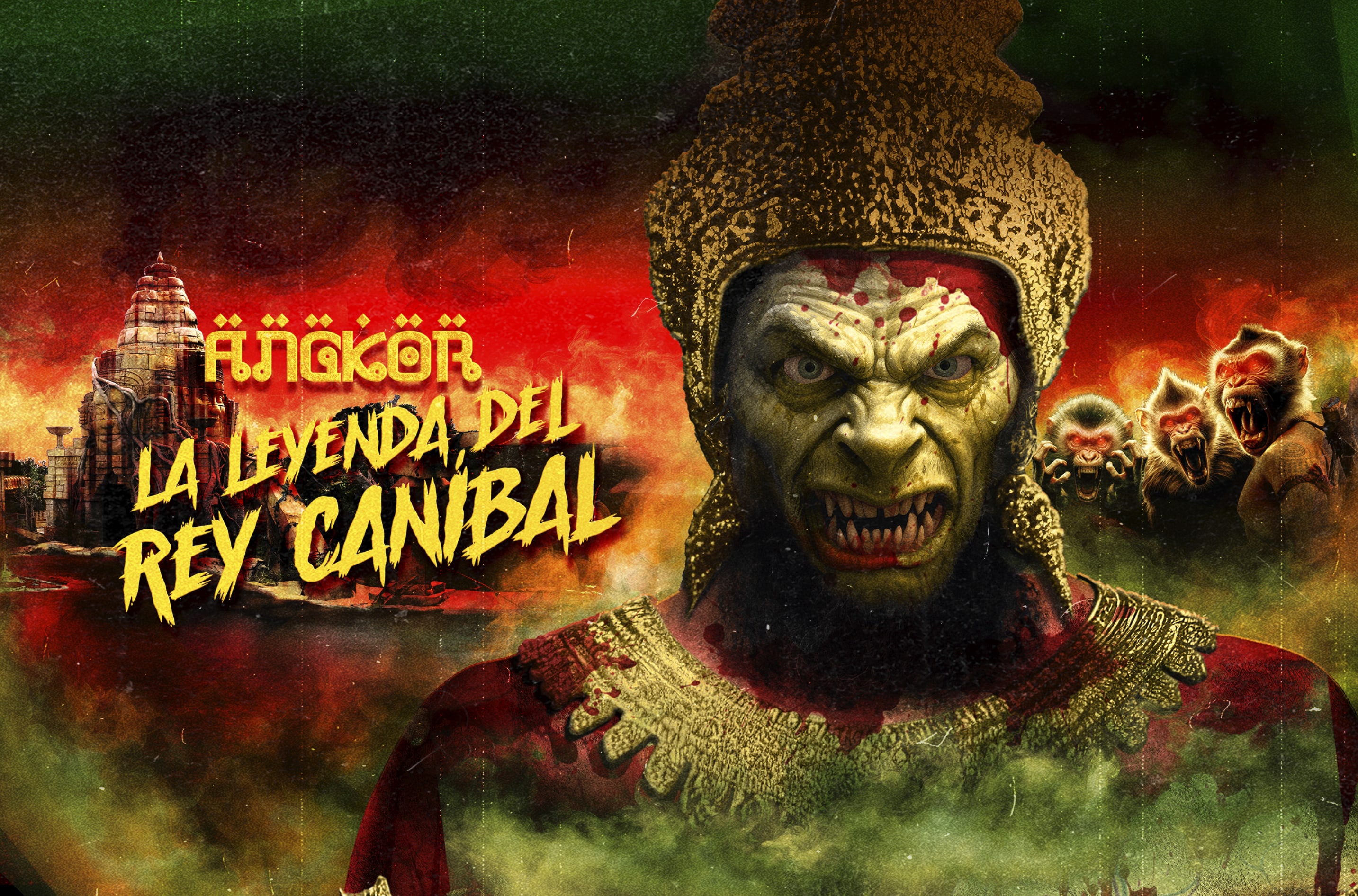 PortAventura Halloween Angkor